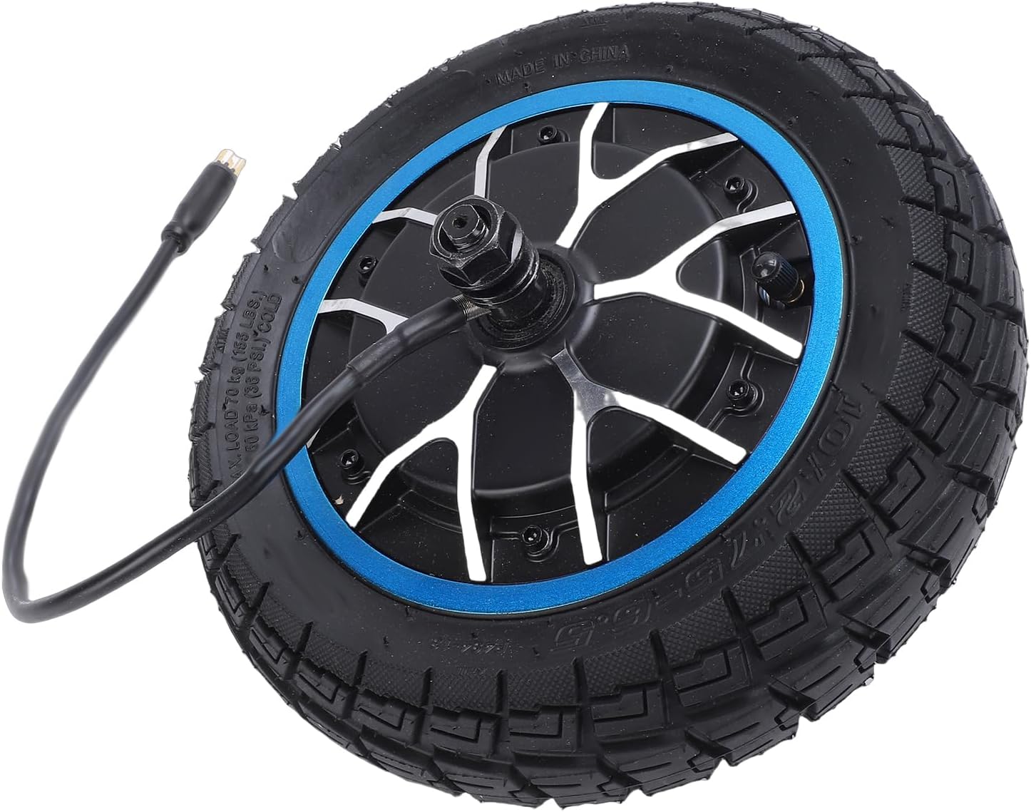 Hub Motor, Scooter 800W 6.5 Rubber Hub Motor Wheel Assembly Replacementfor SmartGyro