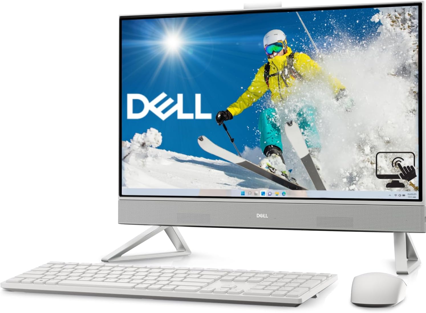 Dell Inspiron All-in-One Touch Screen Desktop Computer, 24