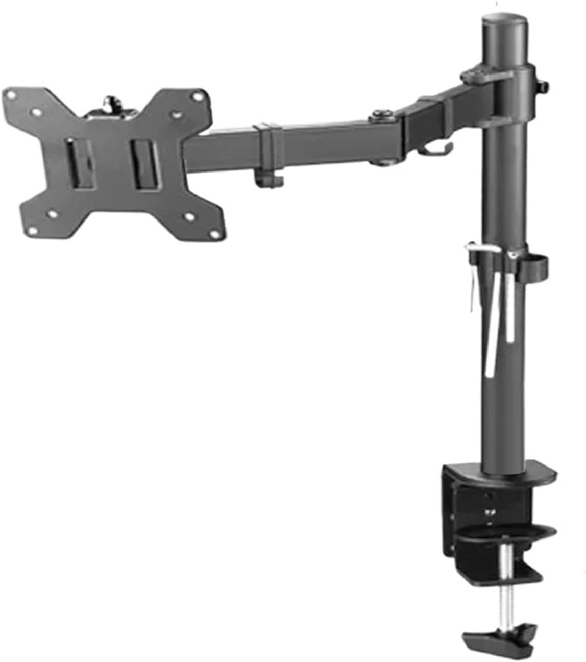 M051 Clamp Grommet Base Full Motion 360 Degree Rotation Single Computer 10