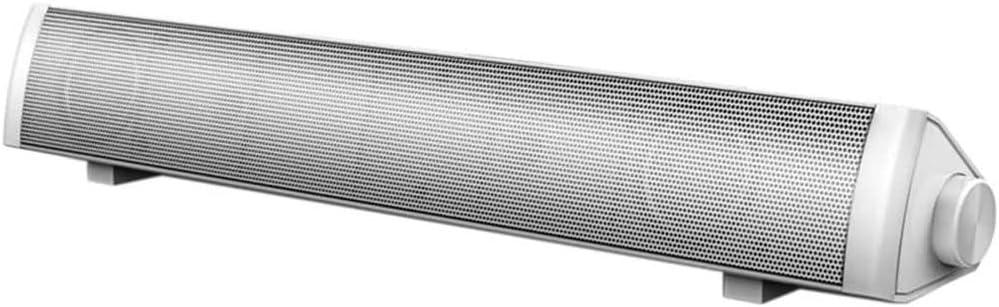 Computer Speakers, Wired Computer Sound Bar,USB Powered PC Speakers (Color : White)