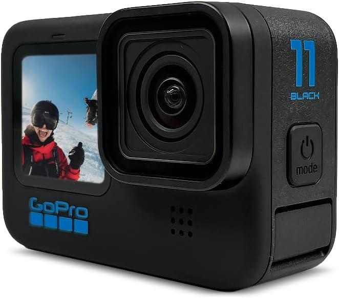 GoPro HERO11 Black - Waterproof Action Camera with 5.3K60 Ultra HD Video, 27MP Photos, 1/1.9