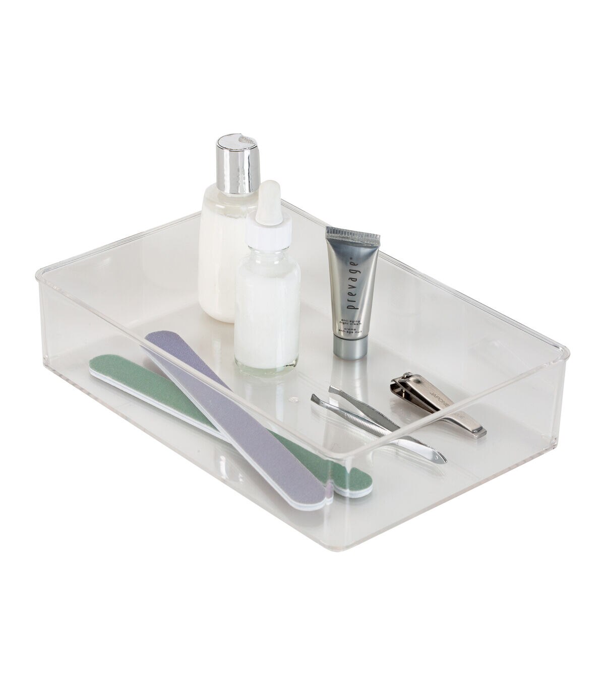 Simplify 9 Clear Rectangular Drawer Organizer