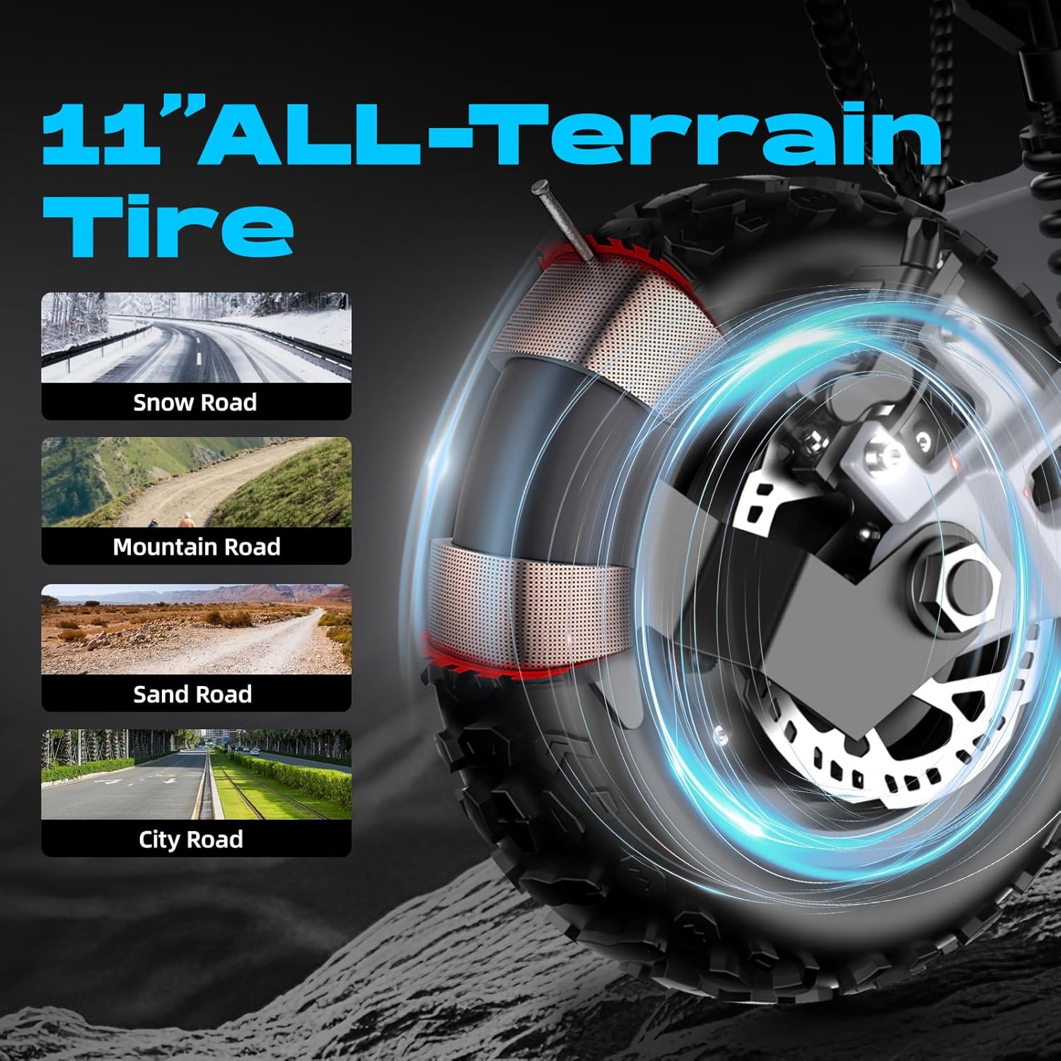 V3 Ultra Fast Electric Scooter for Adults, 6000W Dual Motor, 65+ MPH, 60V 33AH Long Range Up to 80 Miles, 11