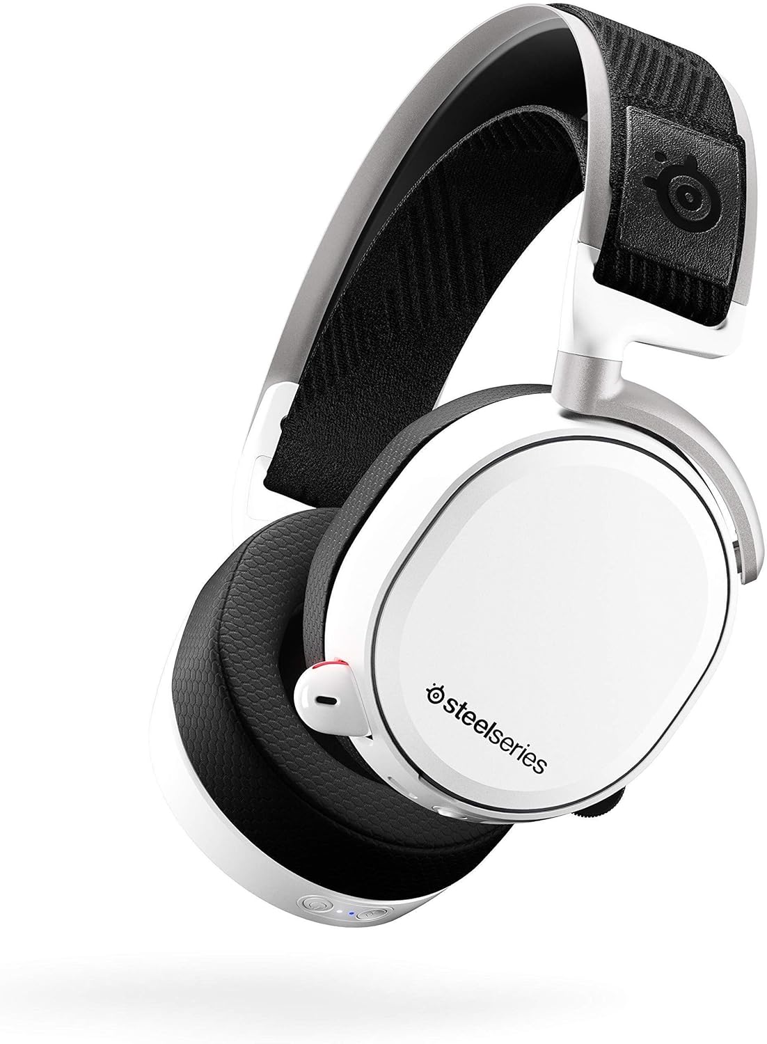 SteelSeries Arctis Pro Wireless - Gaming Headset - Hi-Res Speaker Drivers - Dual Wireless (2.4G & Bluetooth) - Dual Battery System - White
