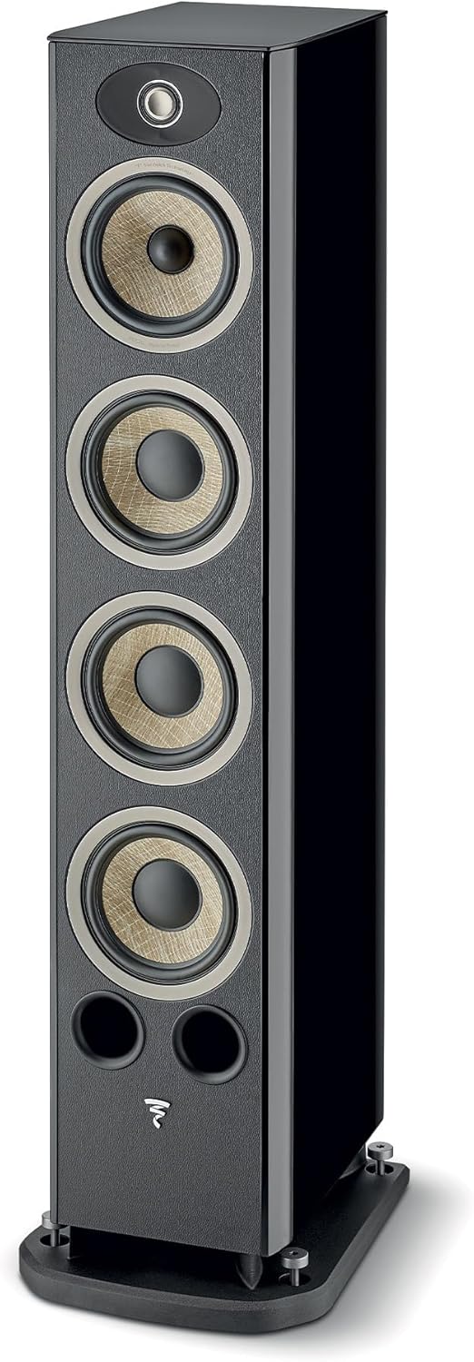 Focal Aria Evo X No. 3 Floorstanding Loudspeaker - Each (High Gloss Black)