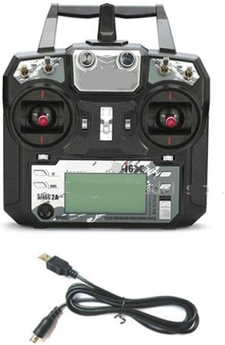 FS-I6X I6X 2 4G 10CH AFHDS 2A RC Transmitter With IA6B IA10B Receiver Compatible With RC Drones And Aircraft(model 2 with IA10B)