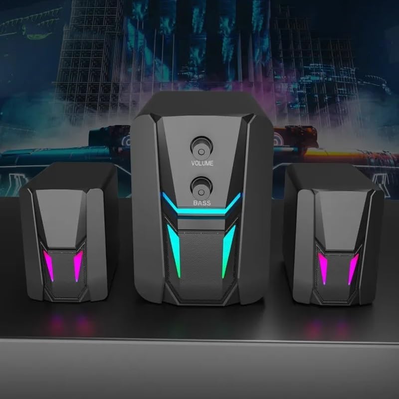 Computer Desktop Luminous Sound Laptop Desktop Computer Mobile Phone Universal Speaker