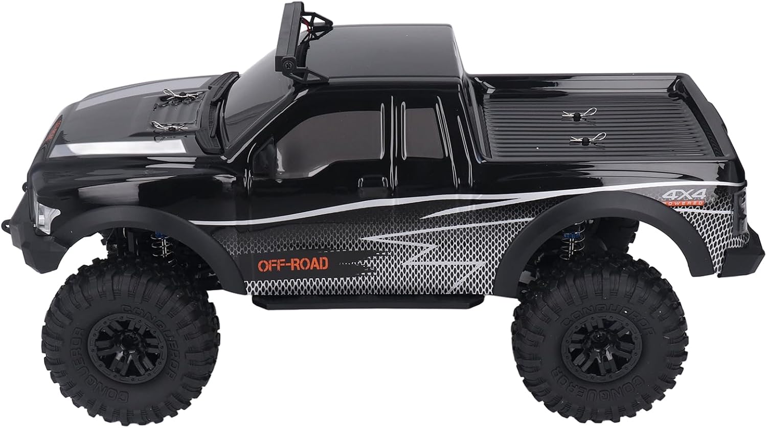 RC Crawler, High Speed RC Climbing Car 1/10 Scale 4WD Offroad Vehicle with ZP1009 Model for Home Use