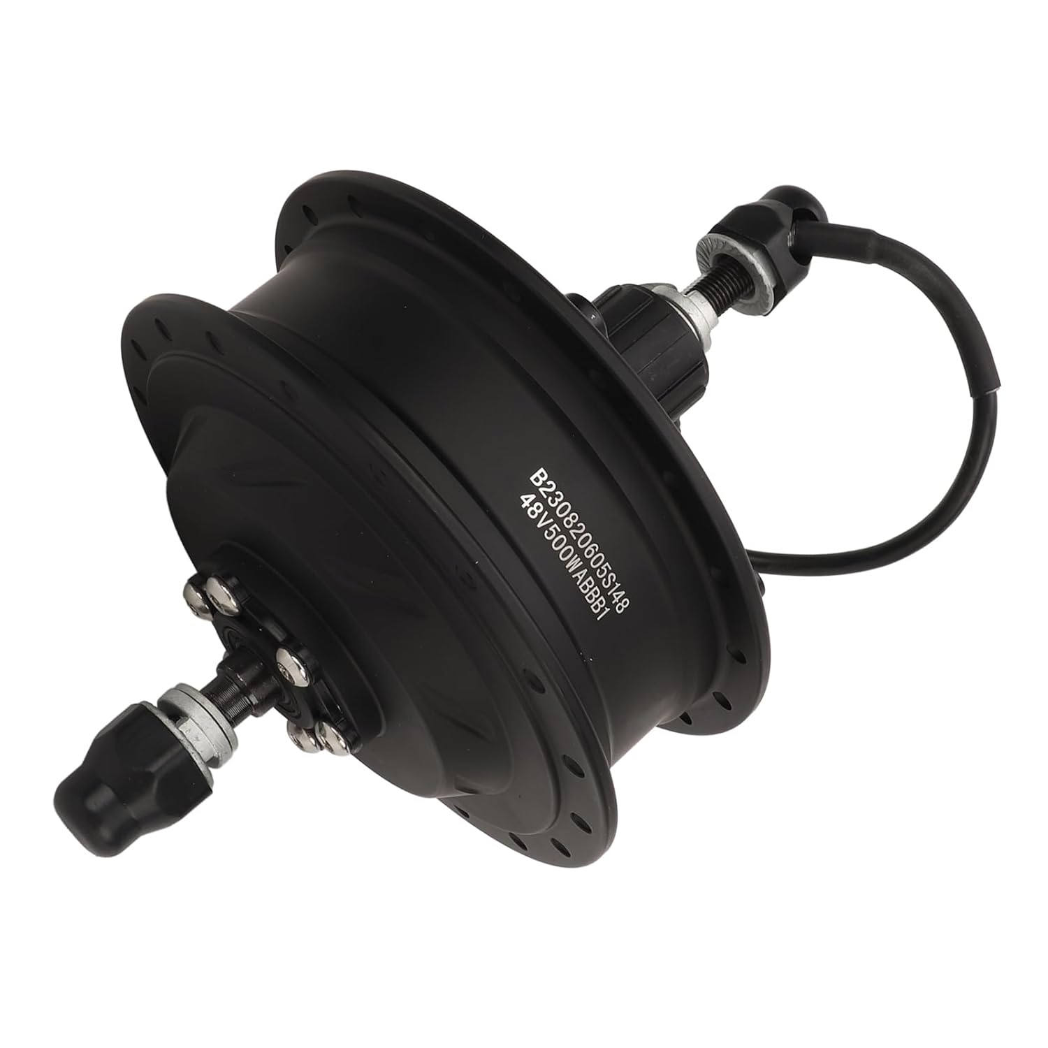 Hub Motor 48V 500W Electric Bike Rear Wheel Drive Brushless Gear Motor Aluminum Alloy for DIY Electric Bikes Scooters