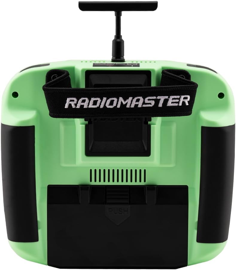 Radiomaster Boxer Crush Radio Controller Transmitter EdgeTX Operating System and ExpressLRS RF System Pre-Installed (ELRS M2 with 6200-Green)