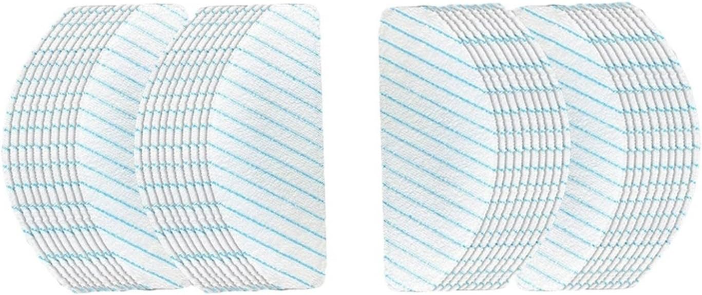 rqhdd Vacuum Attachment Compatible Compatible with Ecovacs Deebot Ozmo T8 T8+/ T8 AIVI T9 AIVI / N8 Pro/ N8 Pro+ Accessories Disposable Mop Pads Parts(200 pcs)