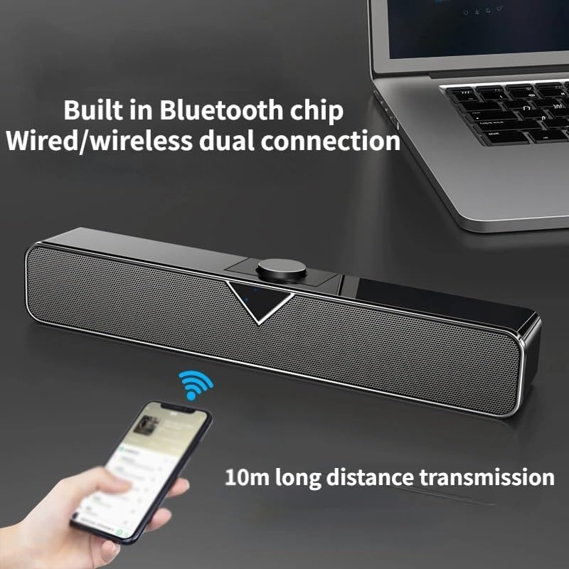 Speaker 360 ° Surrounding Stereo Soundbar Home Theater Sound System SubwooferSound Box