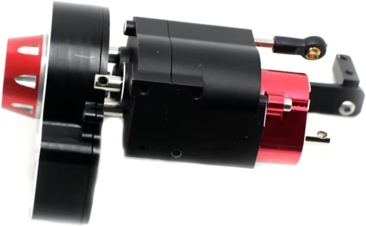 RC Gearboxes For Axial For SCX10 I II III 1/10 Scale Metal 2 Speed Shiftable Transmission Gearbox Upgrade RC Crawler Car