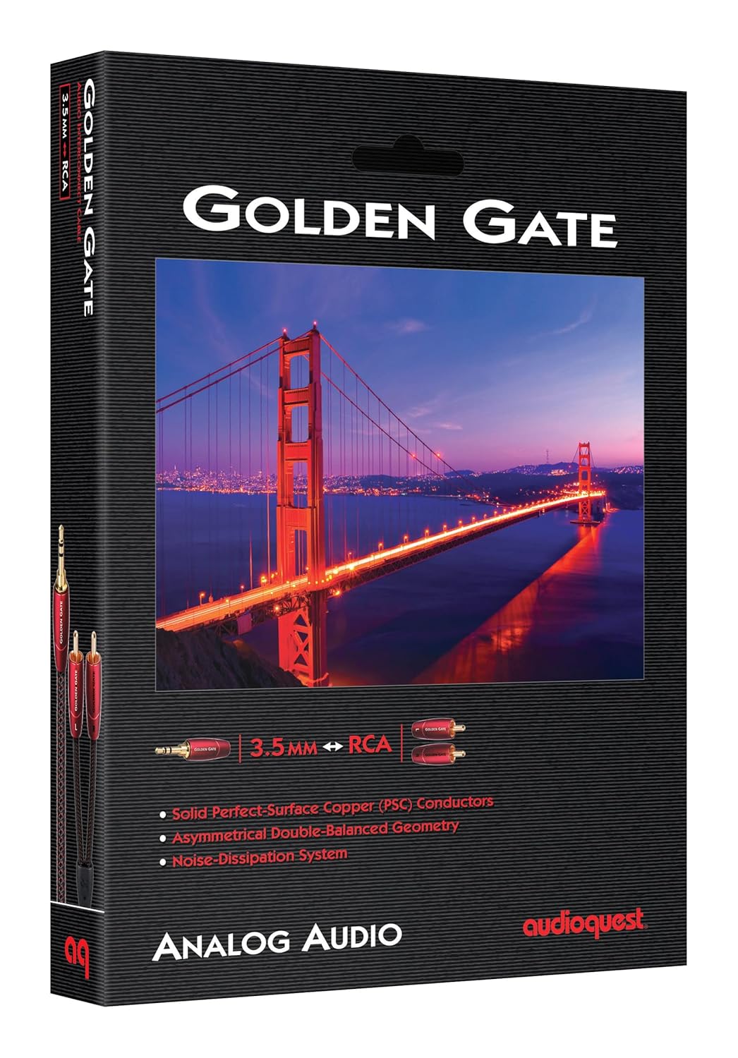 Audioquest Golden Gate 3.5mm - RCA 3m