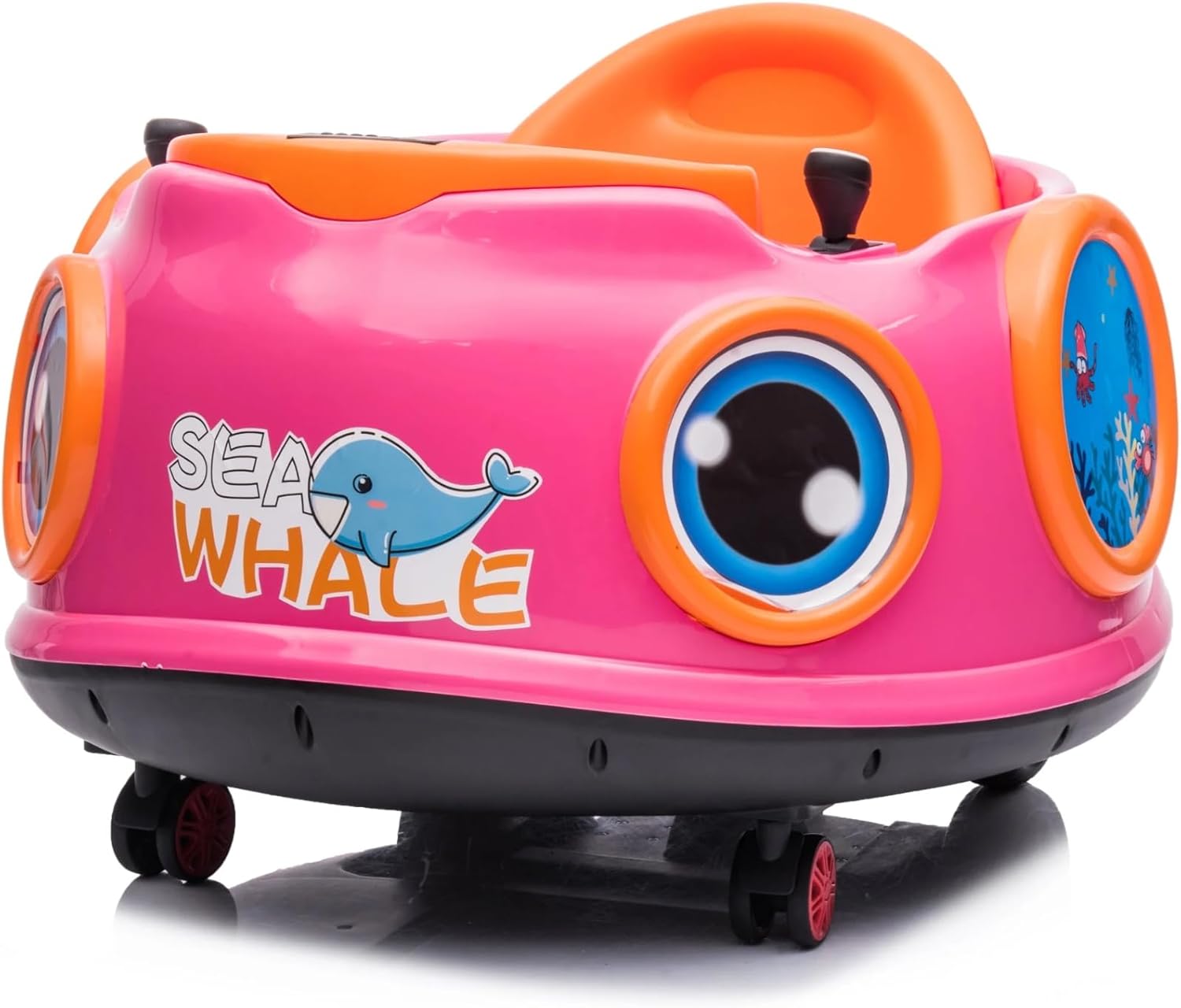 Freddo Toys 6V Bumper Car with Parental Remote Control for 3+ Years (Pink)