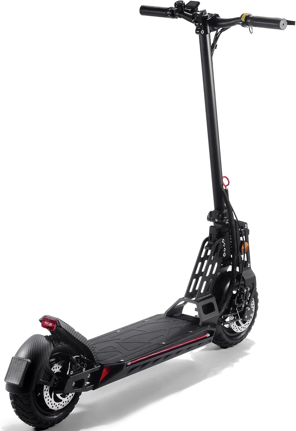 MotoTec Free Ride 48v 600w Lithium Electric Scooter Black