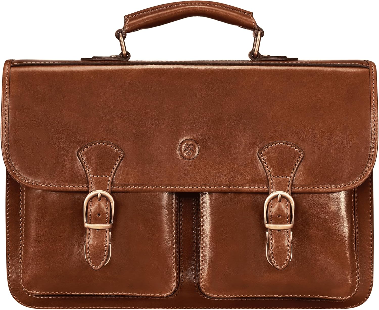 Maxwell Scott - Mens Luxury Italian Leather Classic 15