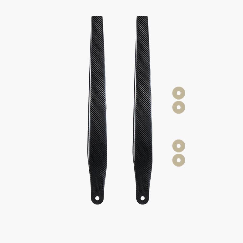 T60 5627 Carbon Fiber Propellers, 6-Blade Heavy-Load Rotors for Agriculture Drone, Energy-Saving & Lightweight (Pair CW+CCW)(T60 CCW)