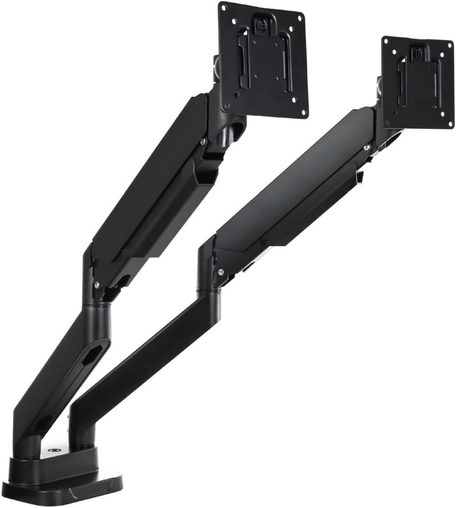 15KG Dual-Screen Large Load-Bearing Adaptable Fish Screen Monitor Bracket Lifting and Heightening Rotating Aluminum Alloy Bracket