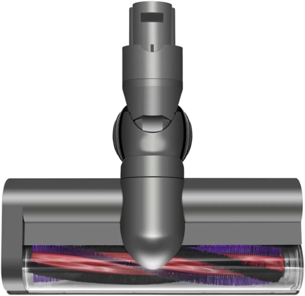 GKNNCCBA Vacuum Cleaner Atta，Compatible for Dyson， V6 Series Vacuum Cleaner Hardwood Floor Attachment Soft Roller Brush Head Replacement