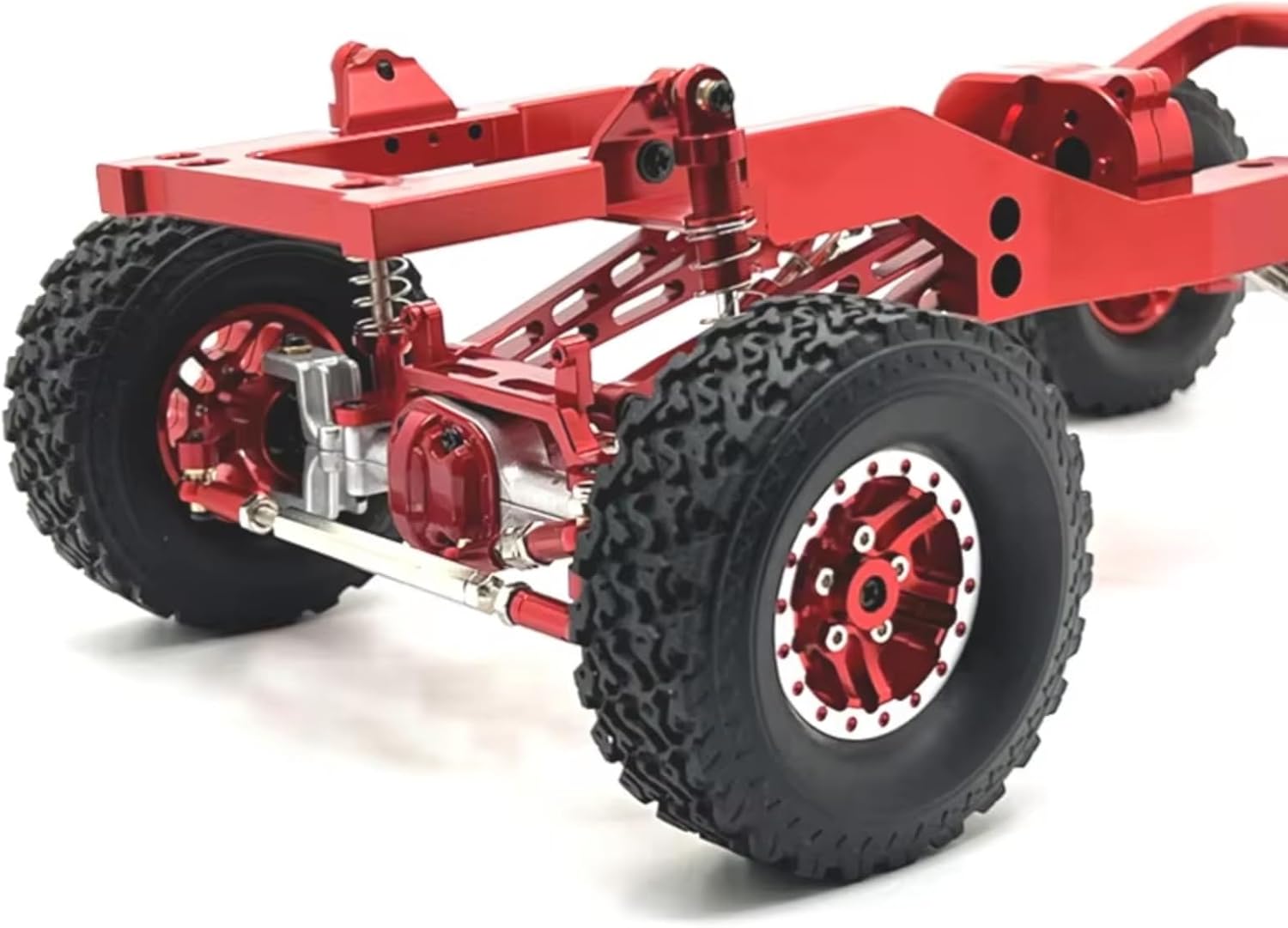 Models Upgrades Parts For MN For MN82 LC79 1/12 Metal Frame Chassis Remote Control Car Accessories Parts(Red)