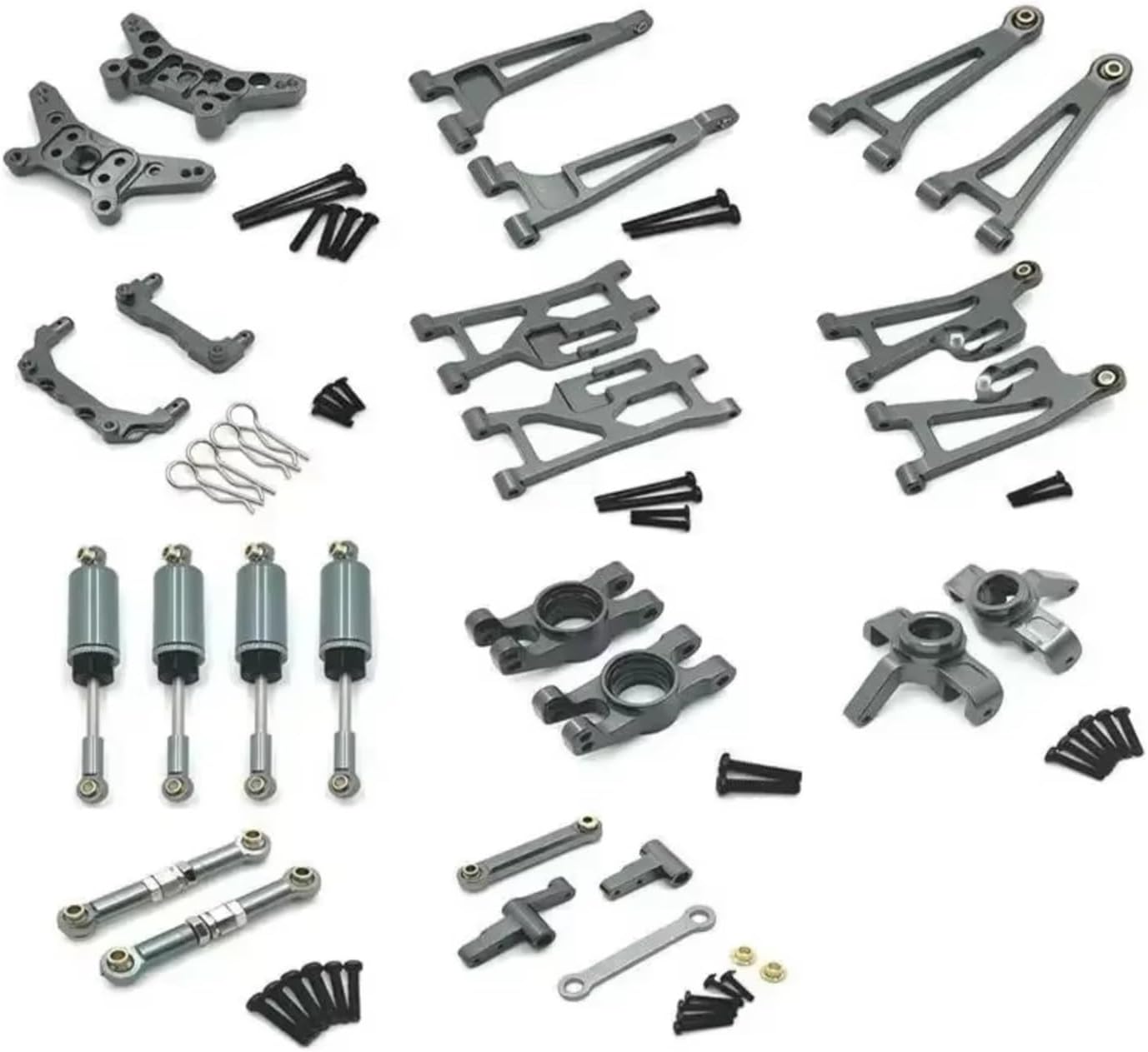 Rc Damper Shock Absorber For Hyper Go For MJX 14210 14209 H14BM Metal Shock Set Absorber Rc Car Tracked Vehicle Parts And Accessories Upgrade Replacement And Use