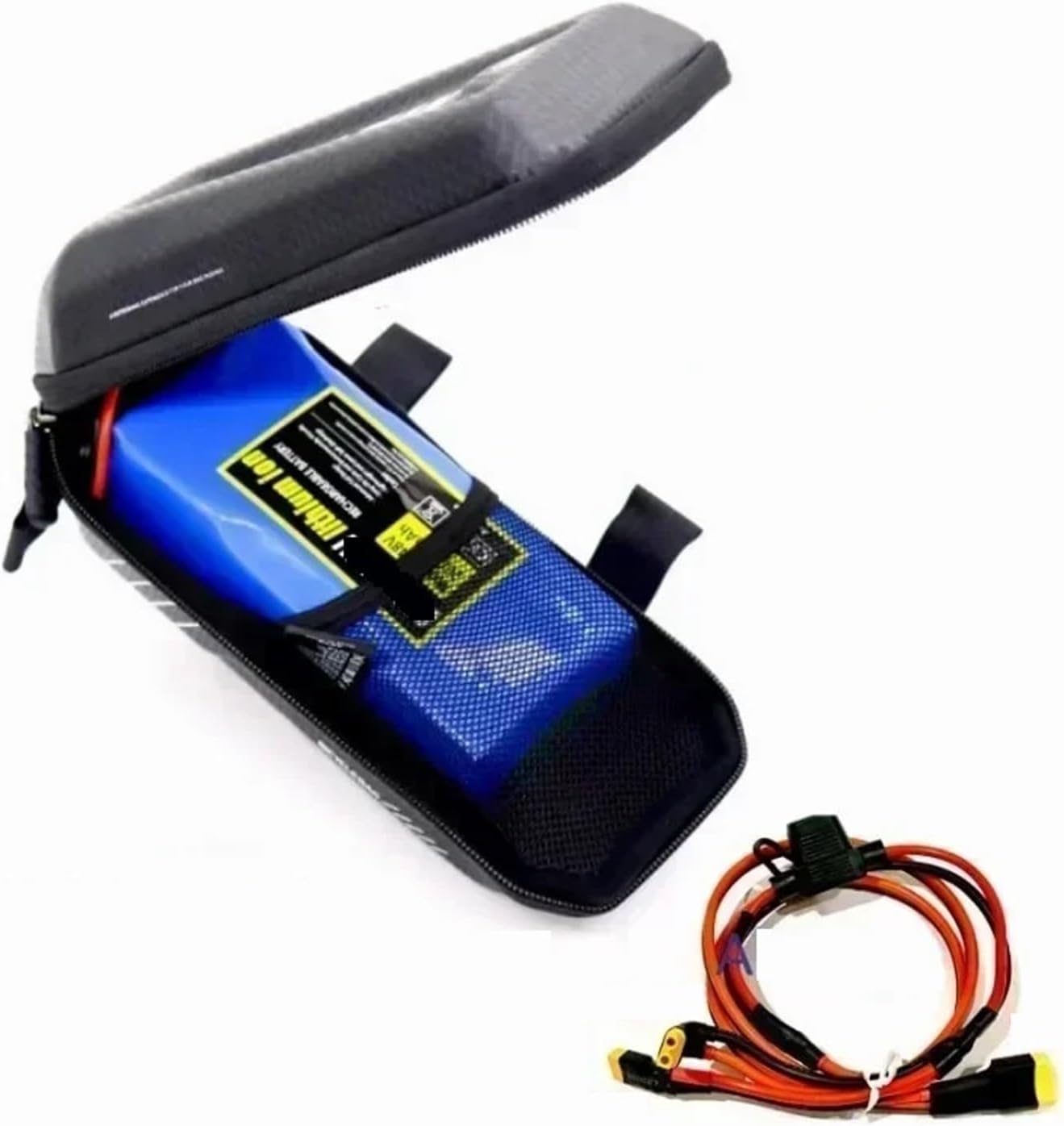 36V/48V Paralleling Extra Expansion Battery Suit, Compatible for XiaoMi M365 1s Pro Mi3, Compatible for Ninebot Max G30 Scooter with Battery Bag(48V 8.0Ah 1 Set)