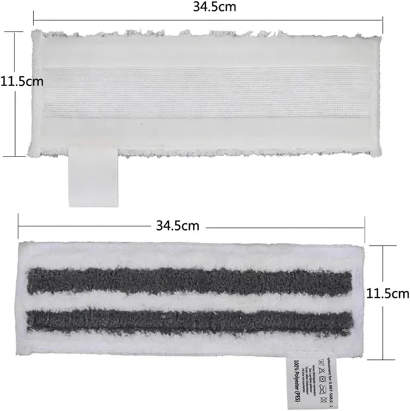 Microfiber Steam Mop Heads & Cloth, Compatible With Karcher Easyfix SC2 SC3 SC4 SC5 Handheld Vacuum Cleaner(SET G)