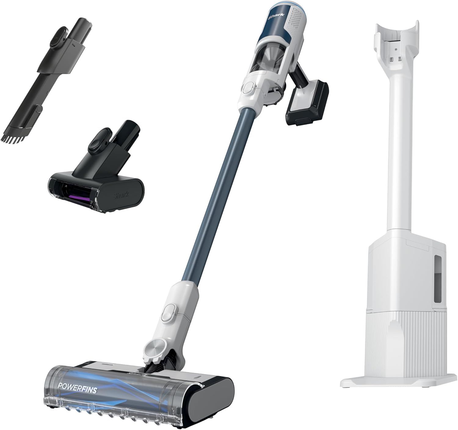 Shark Clean & Empty Cordless Stick Vacuum – Lightweight Cordless Vacuum with Auto-Empty System, HEPA Filter, Portable, Rechargeable, Exclusive Motorized Hand Tool for Pet Hair, BU3523