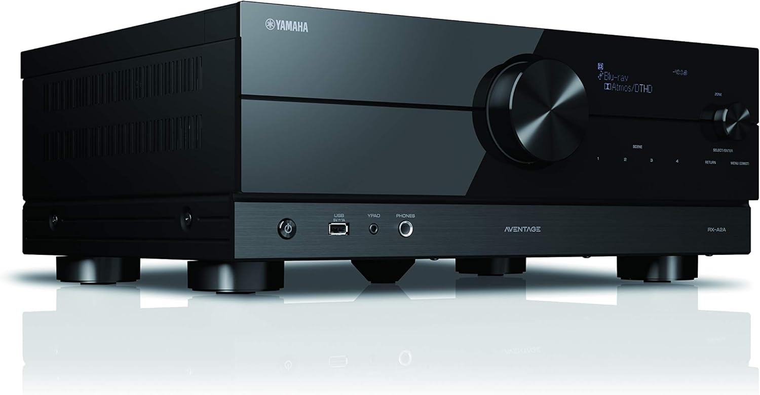YAMAHA RX-A2A AVENTAGE 7.2-Channel AV Receiver with MusicCast (Renewed)