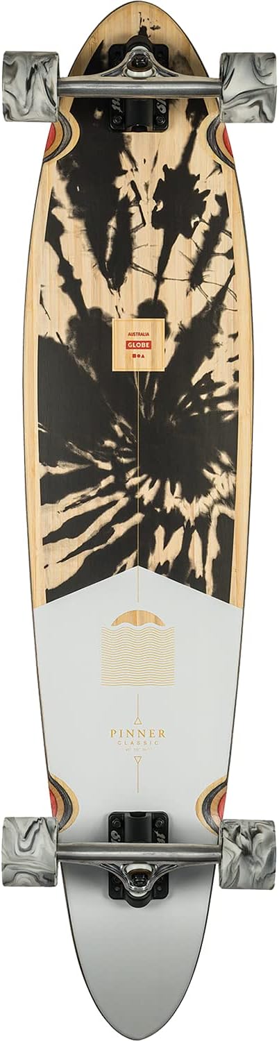 Globe Pinner Classic Complete Skateboard -9x40 Bamboo/Black Dye