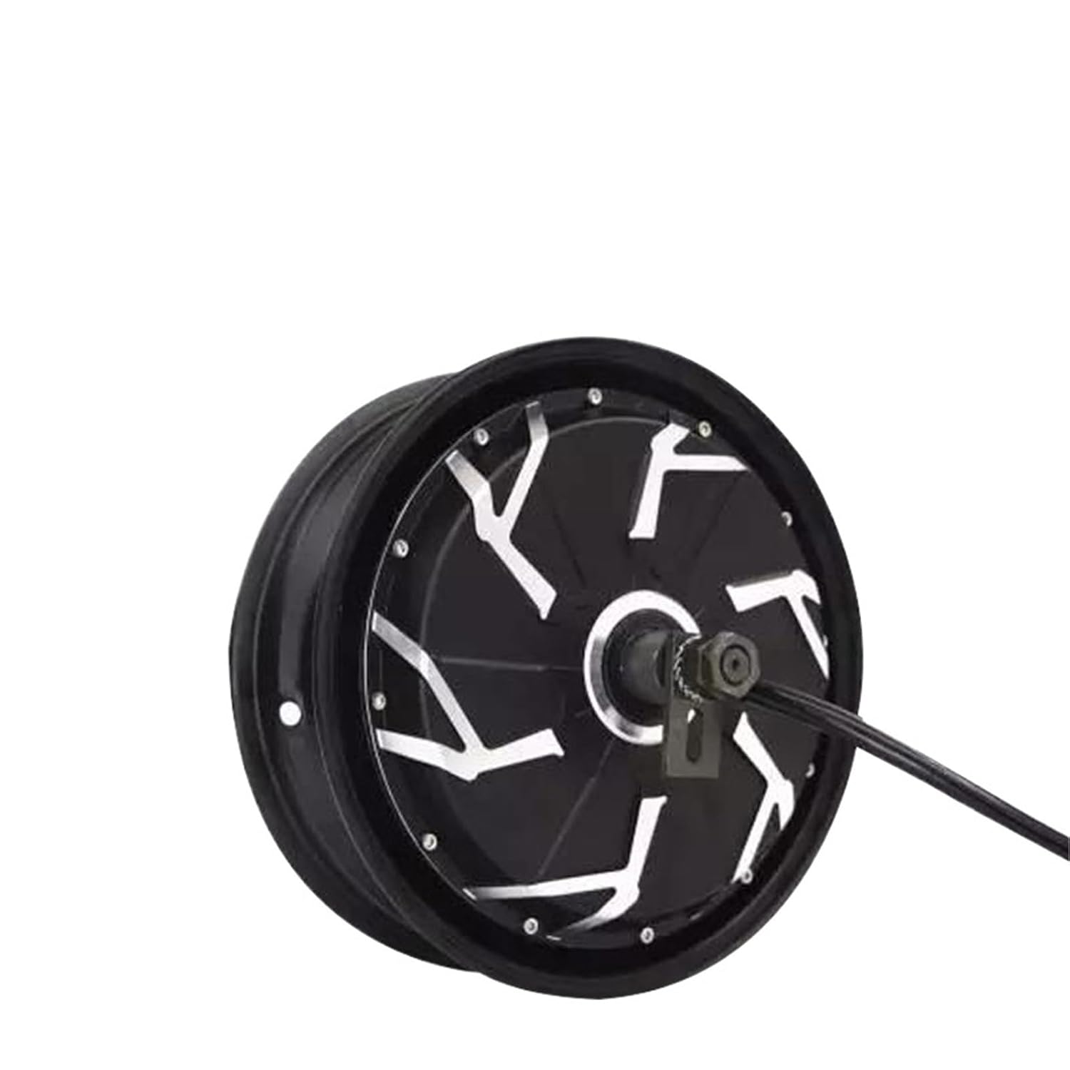 QS Motor 12 * 3.5inch 7000W 260 V4 High Effctive in Wheel Hub Motor for Electric Motorcycle/Scooter