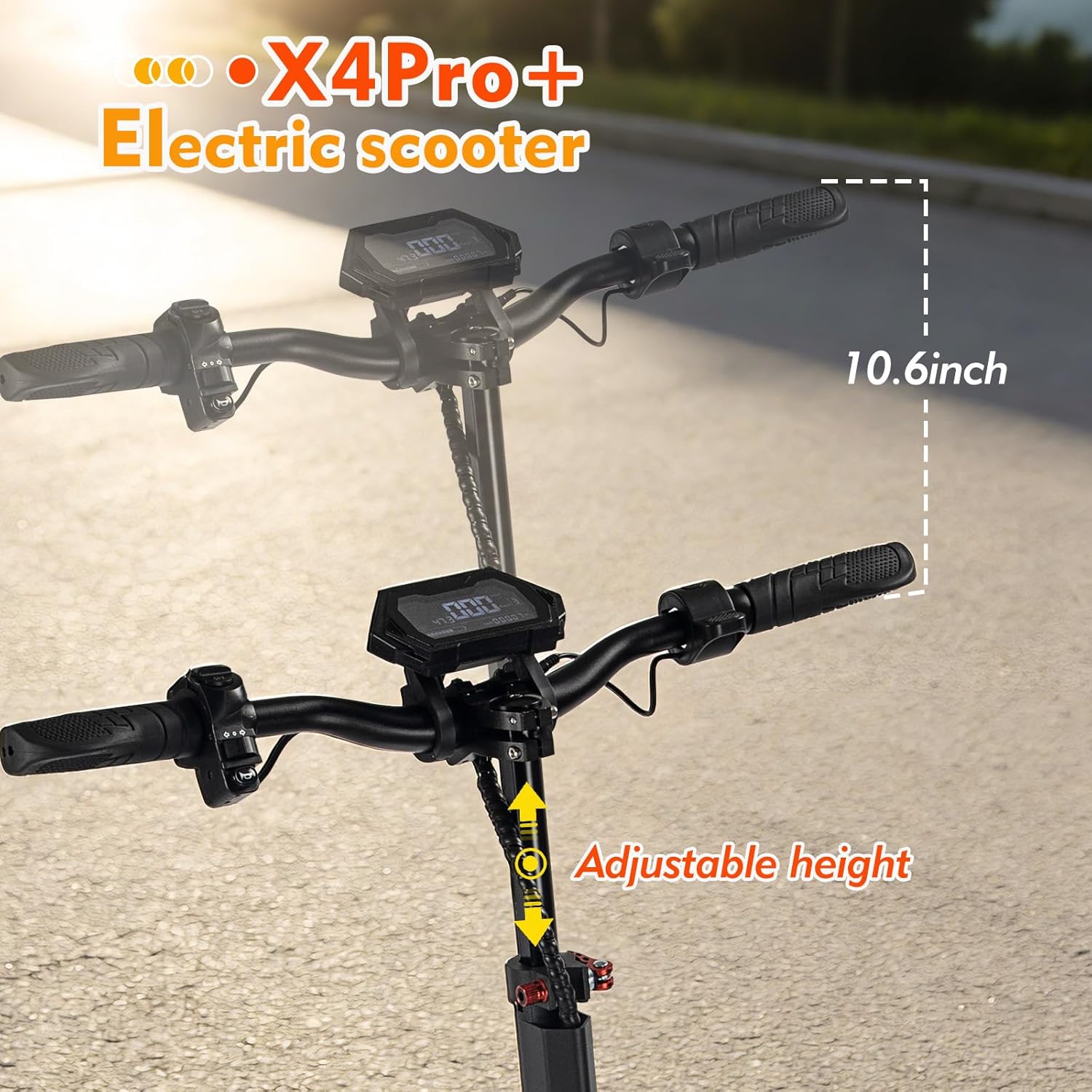 Electric Scooter for Adults 800W Motor 22 Mph 34 Miles RangeFast Speed Heavy Duty 264 lbs 10 inch Off Road Foldable e Scooter Mobility e Scooters for Girls Men Teens