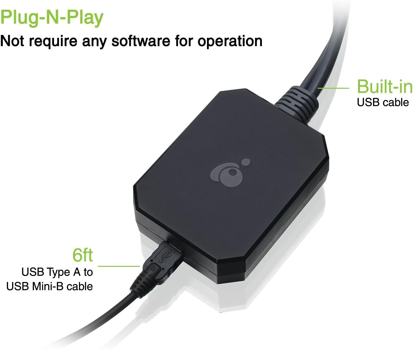 IOGEAR Portable Laptop Console Crash Cart Adapter - VGA - TAA Compliant - GUC211V