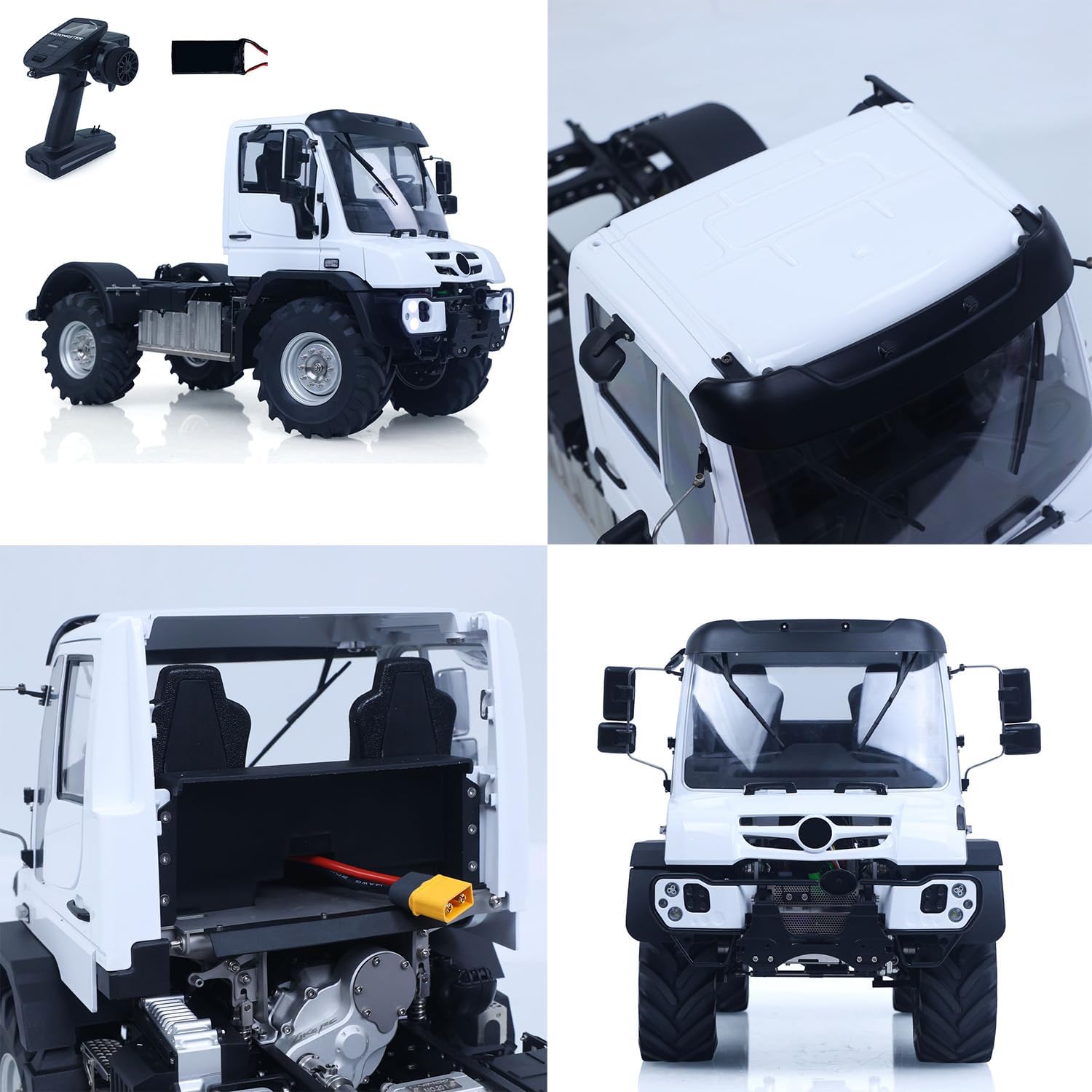 TOUCAN RC HOBBY 1/14 RC Crawler U535 Lite 4 * 4 Radio Controlled Off Road Vehicle Differential Locks 2Speed Transmission Light Sound Effect