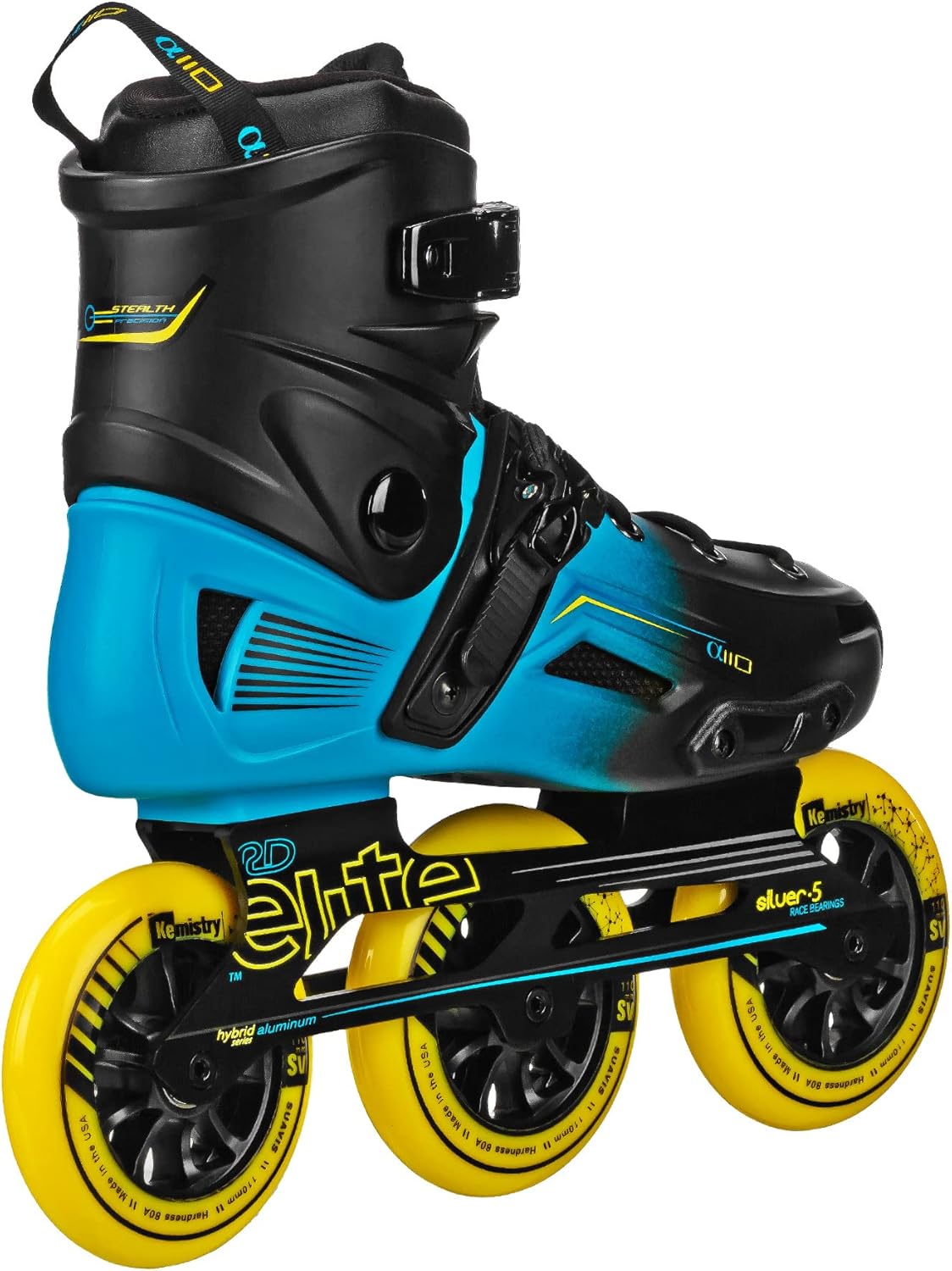 Roller Derby Elite Alpha 110mm 3-Wheel Inline Skate
