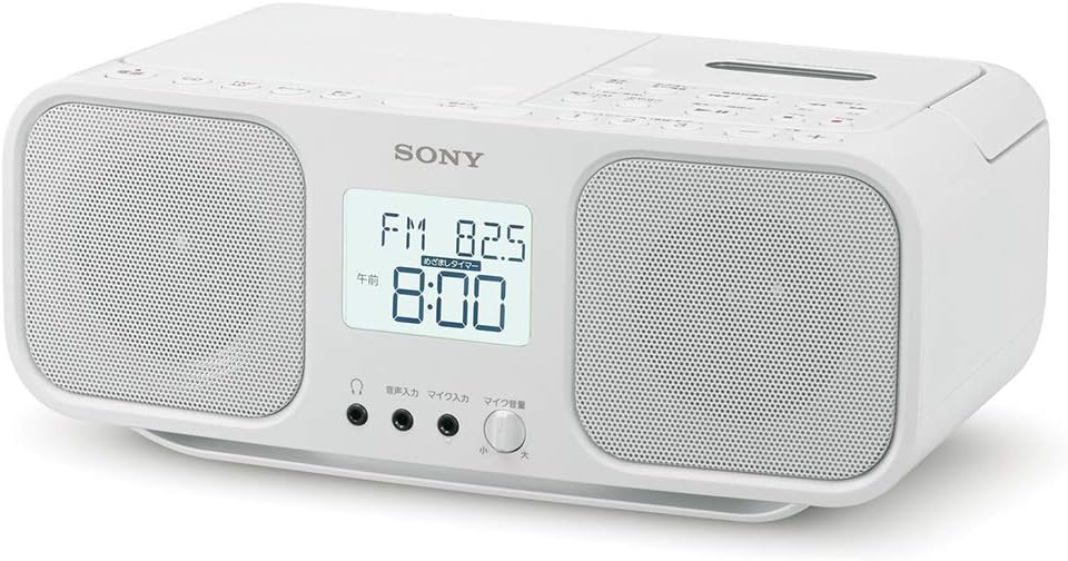 SONY CD Radio Cassette Recorder CFD-S401-W (White) 0Japan Domestic Genuine Products 0
