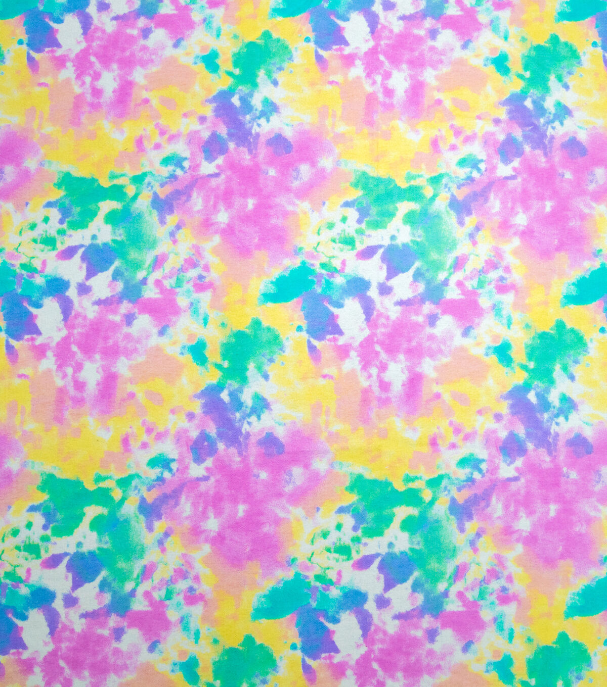 Pastel Classic Tie Dye Super Snuggle Flannel Fabric