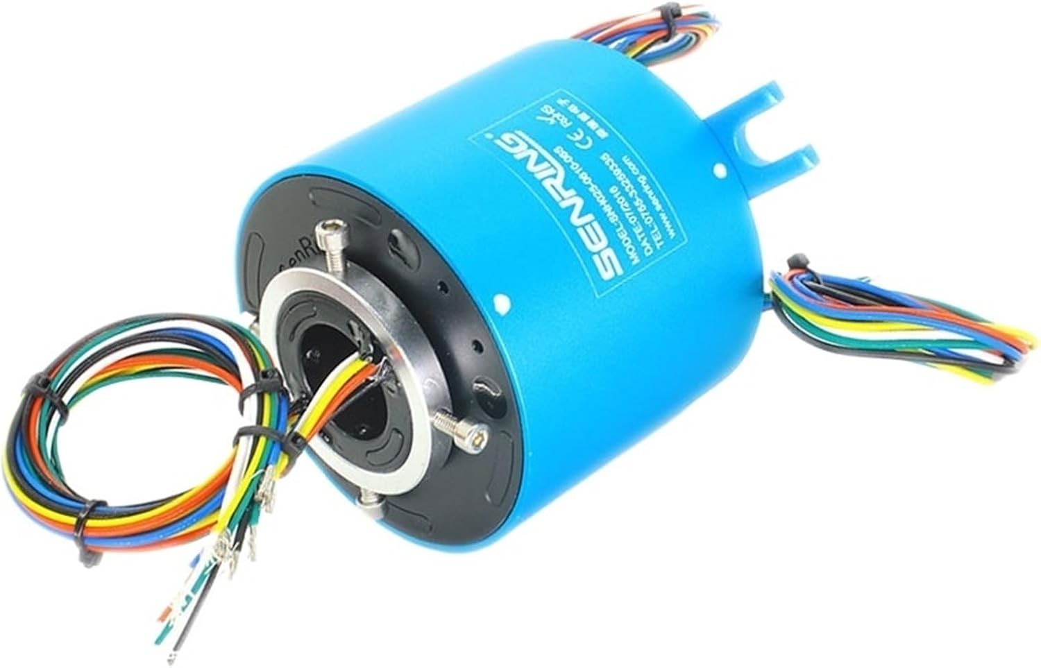 Electronic Supply Slip Ring Bore Size 25.4mm with 6 Wires 10A and 6 Circuits 2A Signal of Through Hole Sip Ring