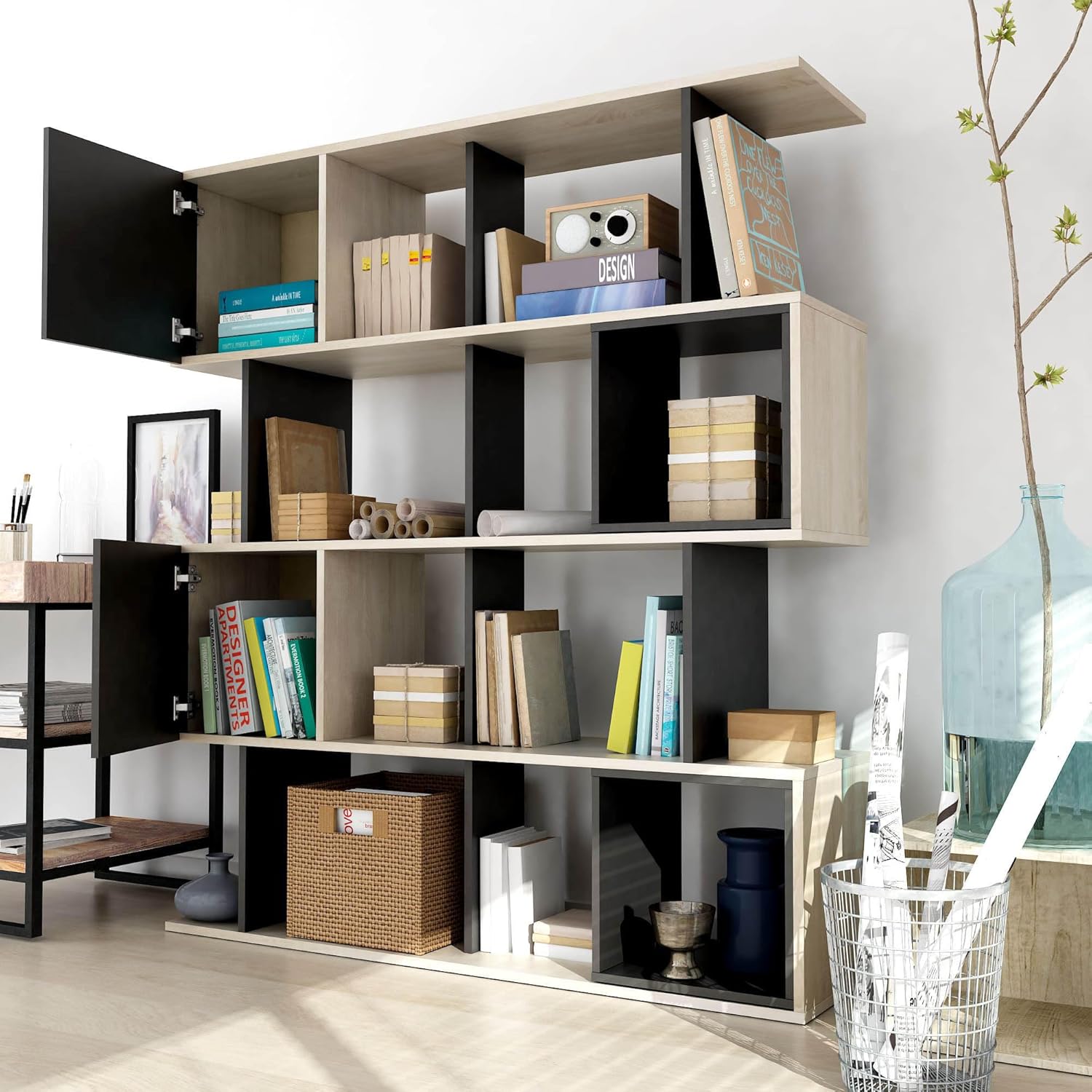 Alliance Geometric Bookcase