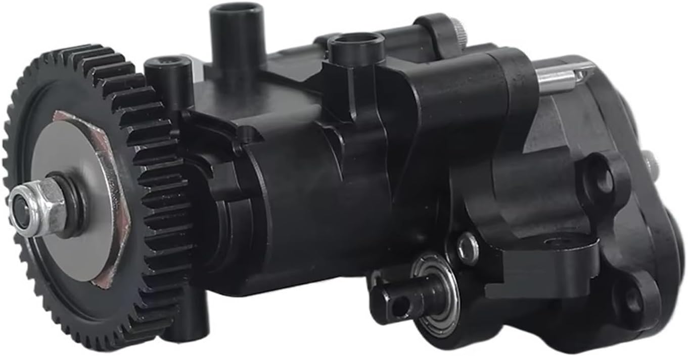 RC Crawlers Components For TRX6 TRX4 For Bronco 2021 For Defender K5 For Blazer Sport 1/10 Metal 2 Speed Transmission Gearbox With Internal Gears Set RC Crawler Car Parts