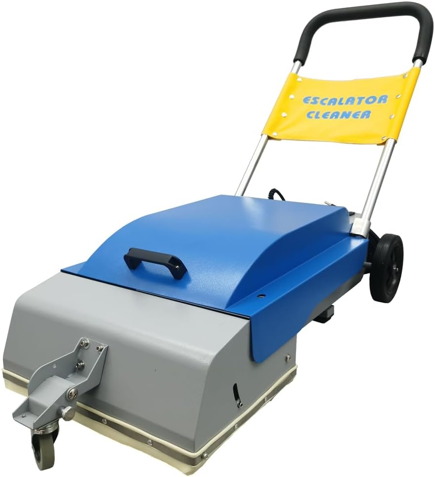 EQCOTWEA Escalator Cleaning Machine Handheld Escalator Step Ladder Vacuum Cleaner 17.7