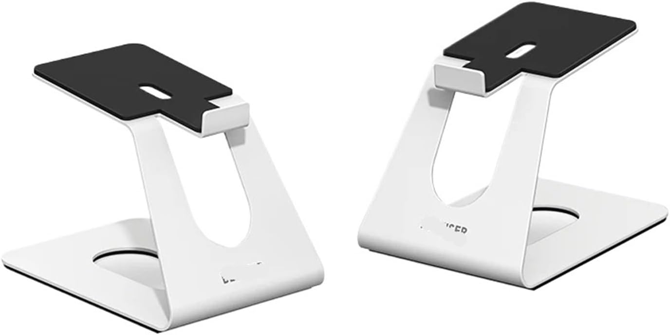 Desktop Speaker Audio Stand Metal Smart Simple Design Sensory Speaker Stand K4 (Color : White)