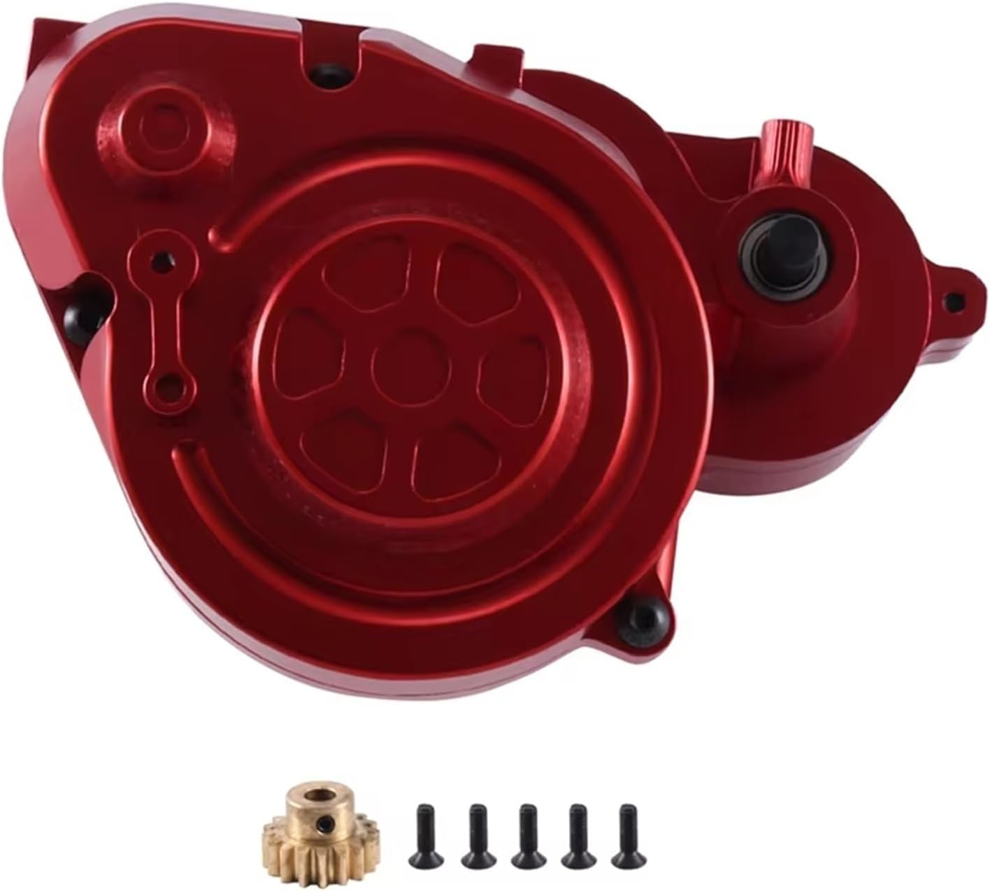 RC Car Parts Compatible with Axial for Ryft Rbx10 1/10 Rc Car Upgrade Refit Wave Box Gearbox Replacement Parts Skeleton Car Accessories