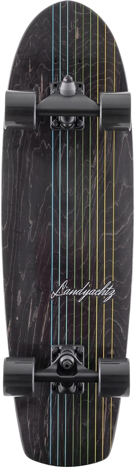 Landyachtz - Butter Black Lines Complete Skateboard - 9x31.2