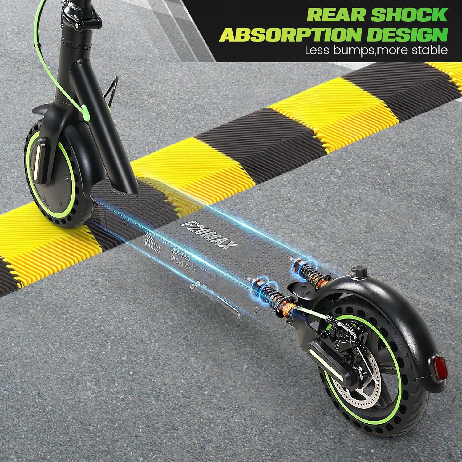 Electric Scooter Adults,Folding E Scooter with 350/500W Motor 19 Mph 18 Miles Range,8.5