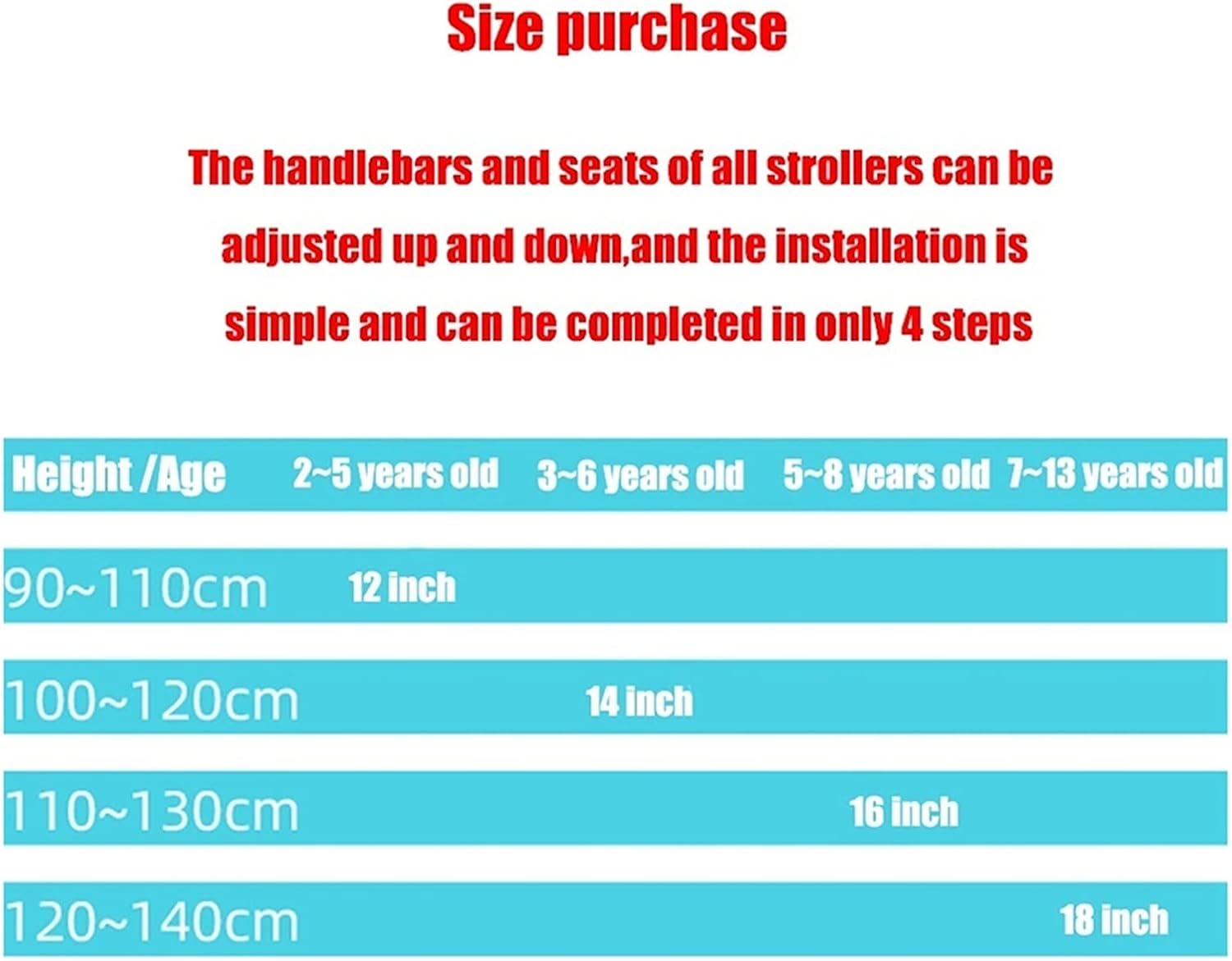 12/14/16/18 Inch Bicycles for Boys and Girls from 2 to 13 Years Old, Children's Bicycles with Training Wheels and Handbrake