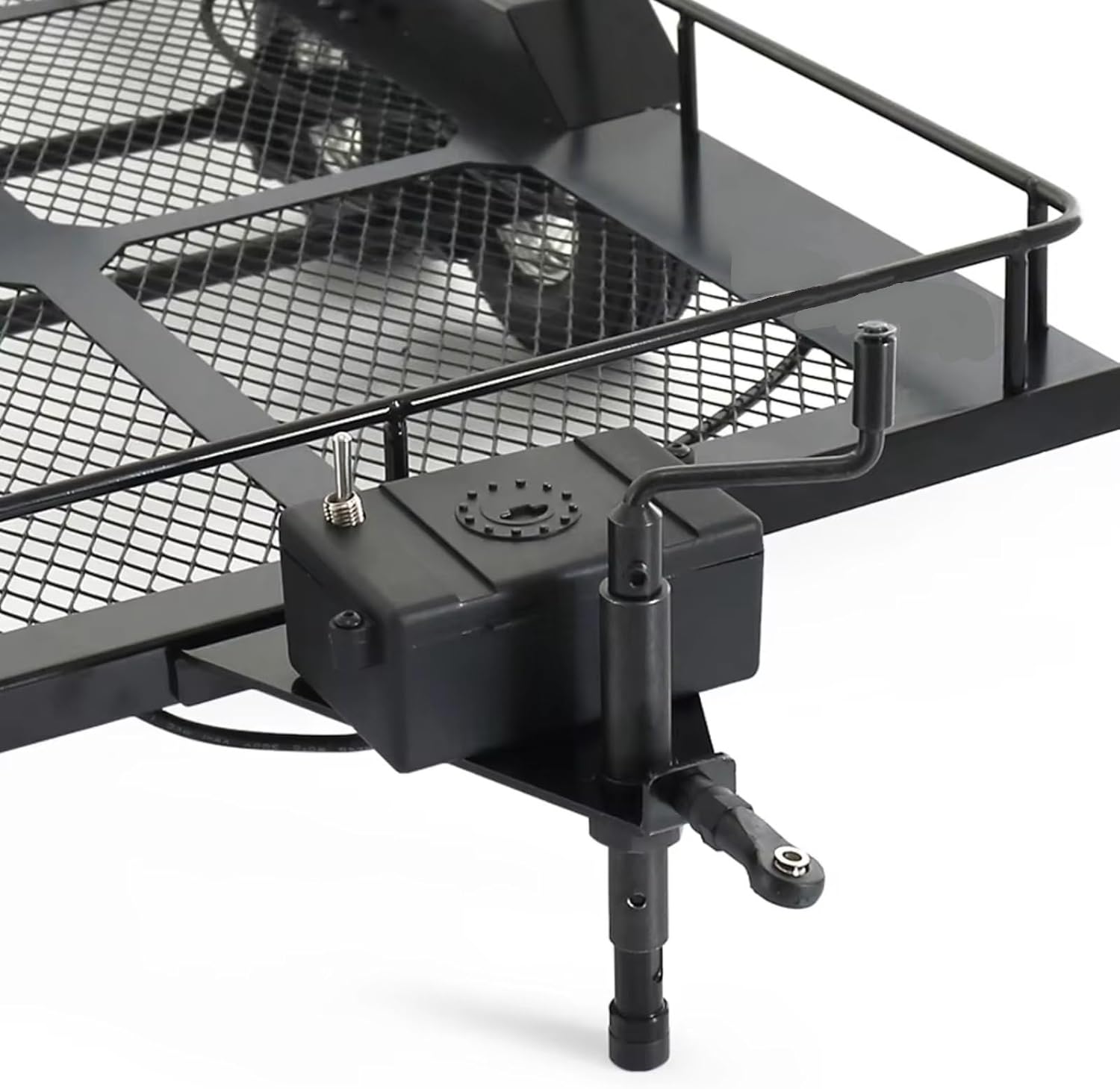 for Axial for SCX10 for TRX4 for TRX6 for Redcat GEN8 for RGT 86100 SMT for Tamiya CC01 1/10 Metal Dual Axle Trailer Kit RC Crawler Parts RC Car Accessories