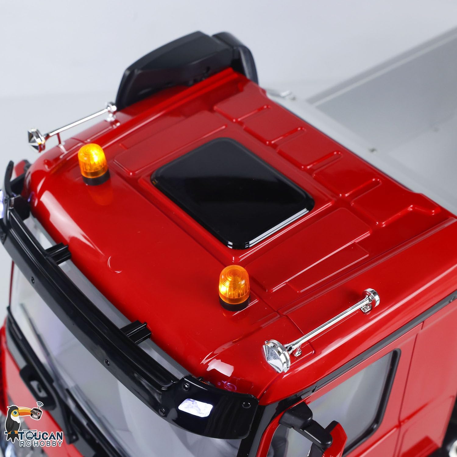 TOUCAN RC HOBBY 1/14 RC Hydraulic Dumper Truck 3348 6WD Metal Chassis Radio Controlled Tipper Differential Axle Light Sound HotRC Radio 2025T Metal for Ages 14+