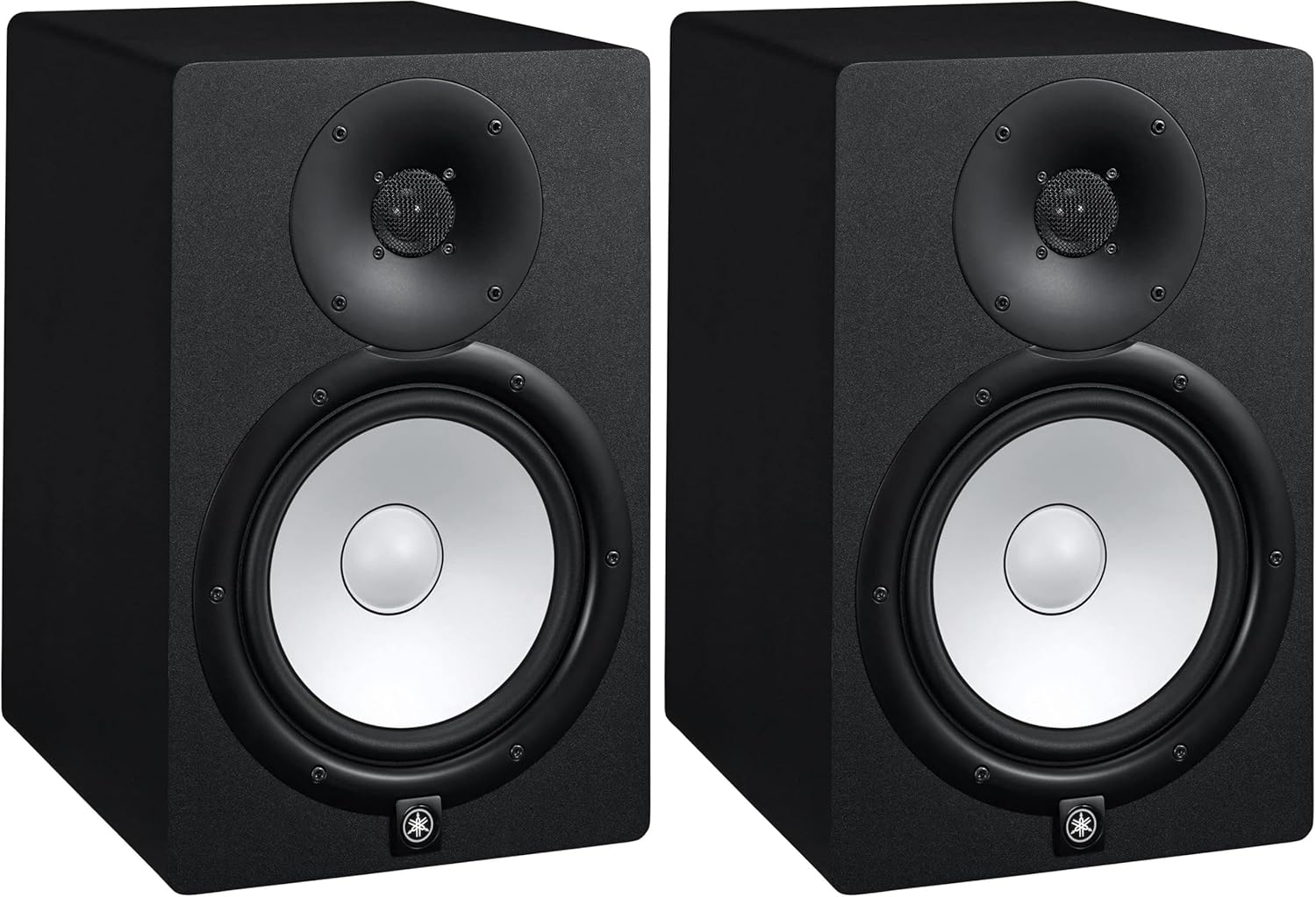 YAMAHA HS8 Studio Monitor, Black, 8 Inch (Pack of 2)